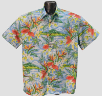 Island Sanctuary Hawaiian Shirt -Made in USA